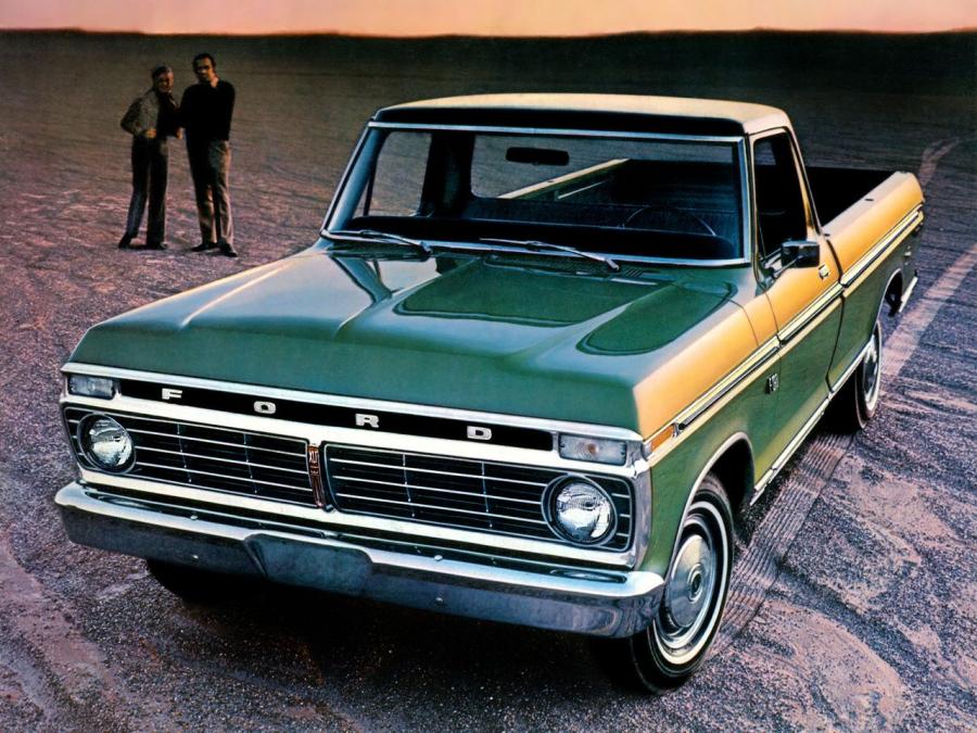  Ford F-100 Styleside Pickup Ranger XLT Pkg 1973 года  (фото 1 из 3)